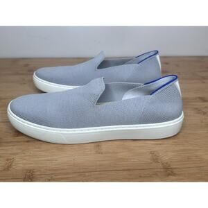 ROTHY’S The Original Slip On Gray Knit Sneaker Shoe Women’s Size 8 W